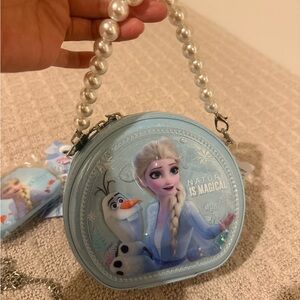 Disney Frozen Light Blue Kids purse
